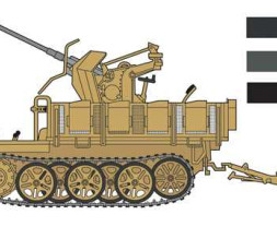 1:35 Sd.kfz.10/4 w/ FlaK 30 & Crew