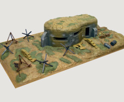 1:72 Bunker and Accessories