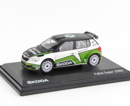 1:43 Škoda Fabia II FL S2000 (2010) - Škoda Motorsport Design 2012