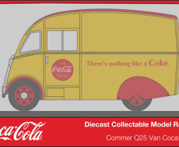 1:76 Commer Q25 Van Coca-Cola