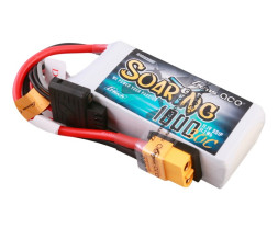 Gens ace Soaring G-Tech LiPo - 3S 1000mAh 11.1V 3S1P (30C) XT60 Plug