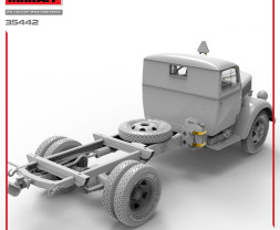 1:35 German 3t Cargo Truck 3,6-36S, Military Service