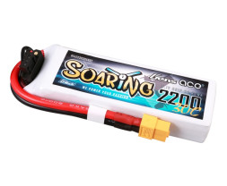 Gens ace Soaring G-Tech LiPo - 3S 2200mAh 11.1V 3S1P (30C) XT60 Plug