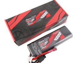 Gens ace G-Tech LiPo - 2S 4000mAh 7.4V 2S1P (60C) HardCase, Dean-T Plug