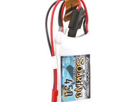 Gens ace Soaring G-Tech LiPo - 2S 450mAh 7.4V 2S1P (30C) JST-SYP Plug