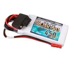 Gens ace Soaring G-Tech LiPo - 3S 450mAh 11.1V 3S1P (30C) JST-SYP Plug