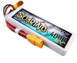 Gens ace Soaring G-Tech LiPo - 3S 4000mAh 11.1V 3S1P (30C) XT90 Plug