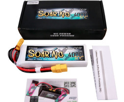 Gens ace Soaring G-Tech LiPo - 3S 4000mAh 11.1V 3S1P (30C) XT90 Plug