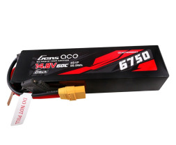 Gens ace G-Tech LiPo - 4S 6750mAh 14.8V 4S1P (60C) XT90 Plug