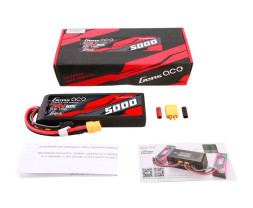 Gens ace G-Tech LiPo - 2S 5000mAh 7.4V 2S1P (60C) XT60 Plug