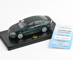 1:43 Škoda Octavia IV (2020) – zelená Royal metalíza