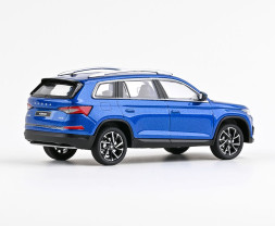 1:43 Škoda Kodiaq FL (2021) – modrá Race metalíza