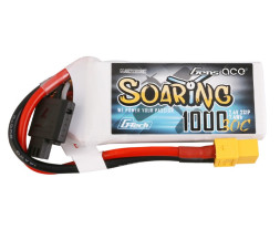 Gens ace Soaring G-Tech LiPo - 2S 1000mAh 7.4V 2S1P (30C) XT60 Plug