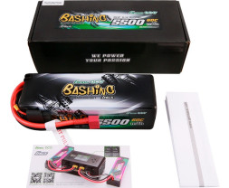 Gens ace Bashing Serie G-Tech LiPo - 3S 5500mAh 11.1V 3S1P (60C) HardCase, Dean-T Plug