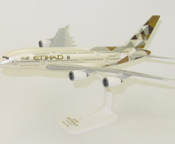 1:250 Airbus A380-861, Etihad Airways, Mitte der 2010er Jahre Facetten der Abu Dhabi-Farben (Snap-Fit)