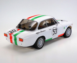 1:10 Alfa Romeo Giulia Sprint GTA MB-01 weiß lackiertes Chassis (Bausatz)