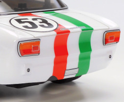 1:10 Alfa Romeo Giulia Sprint GTA MB-01 weiß lackiertes Chassis (Bausatz)