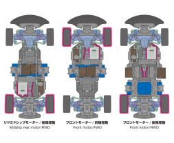 1:10 Toyota Supra BT-01 Chassis (Bausatz)