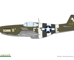 1:48 North American P-51B/C Mustang with dorsal fin (ProfiPACK edition)