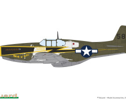 1:48 North American P-51B/C Mustang with dorsal fin (ProfiPACK edition)