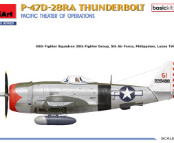 1:48 Republic P-47D-28RA Thunderbolt, Pacific Theater of Operations (basic kit)