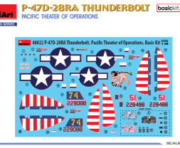 1:48 Republic P-47D-28RA Thunderbolt, Pacific Theater of Operations (basic kit)