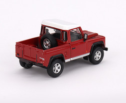 1:64 Land Rover Defender 90 Pickup Masai Red