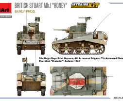 1:35 Stuart Mk.I „Honey“ Early w/ Interior Kit