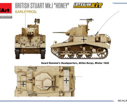 1:35 Stuart Mk.I „Honey“ Early w/ Interior Kit