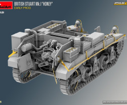 1:35 Stuart Mk.I „Honey“ Early w/ Interior Kit