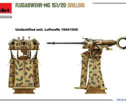 1:35 Flugabwehr-MG 151/20 Drilling