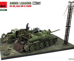 1:35 Ammo Loading (SU-85, GAZ-MM & Crew)