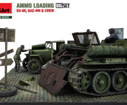 1:35 Ammo Loading (SU-85, GAZ-MM & Crew)