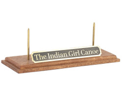 1:16 The Indian Girl Canoe