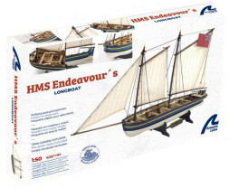 1:50 Captain's Longboat HMS Endeavour