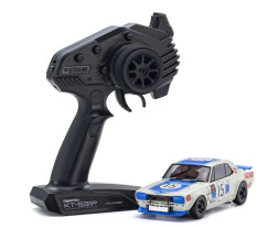 Mini-Z AWD Nissan Skyline 2000GT-R KPGC10 Racing 72 No.15 Blue mit KT-531P Sender