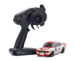 Mini-Z AWD Nissan Skyline 2000GT-R KPGC10 Racing 72 Nr. 6 Rot mit KT-531P Sender