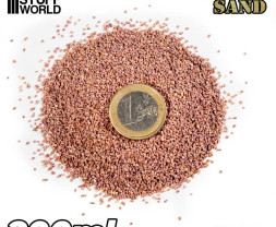 Thin Hobby Sand – Red 0,5mm (200 ml)