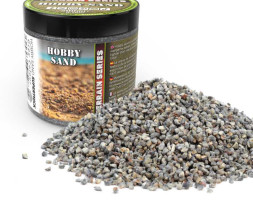 Extra Thick Hobby Sand – Dark Grey 4–6mm (200 ml)