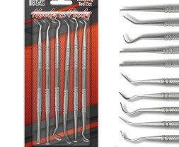 Hook and Pick Tool Set – gebogene Picks (6 Stück)