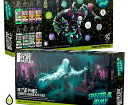 Acrylic Paint Set – Spectral Army (8× 17 ml)