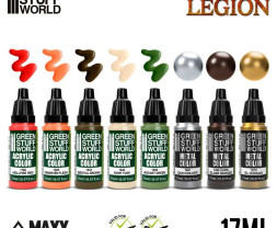 Acrylic Paint Set – Hammer Legion (8× 17 ml)