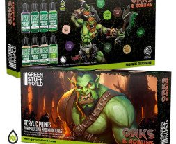 Acrylic Paint Set – Orcs & Goblins (8× 17 ml)