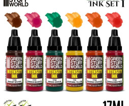 Intensity Inks Paint Set – Intensity Inks Set 1 (6× 17 ml)