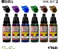 Intensity Inks Paint Set – Intensity Inks Set 2 (6× 17 ml)