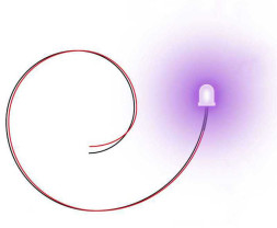 Ultraviolette LED 5mm (10 Stück)