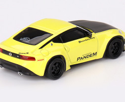 1:64 Nissan Z Pandem Ikazuchi Yellow