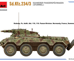 1:35 Sd.Kfz.234/3 Schwerer Panzerspähwagen Stummel