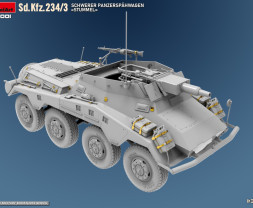 1:35 Sd.Kfz.234/3 Schwerer Panzerspähwagen Stummel