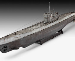 1:72 German Submarine Type IX C (Platinum Edition)